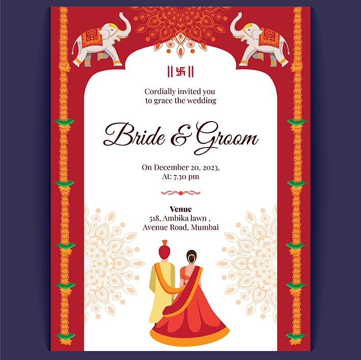  Indian Style Card  